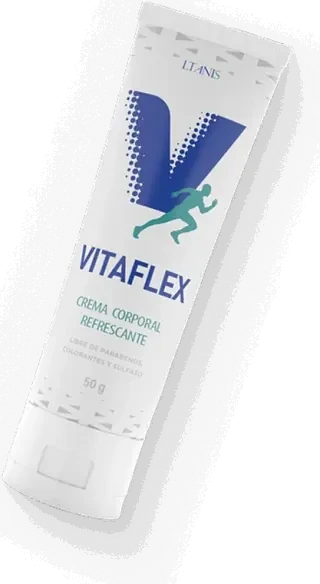 Vitaflex, crema corporal refrescante, tubo de 50 g
